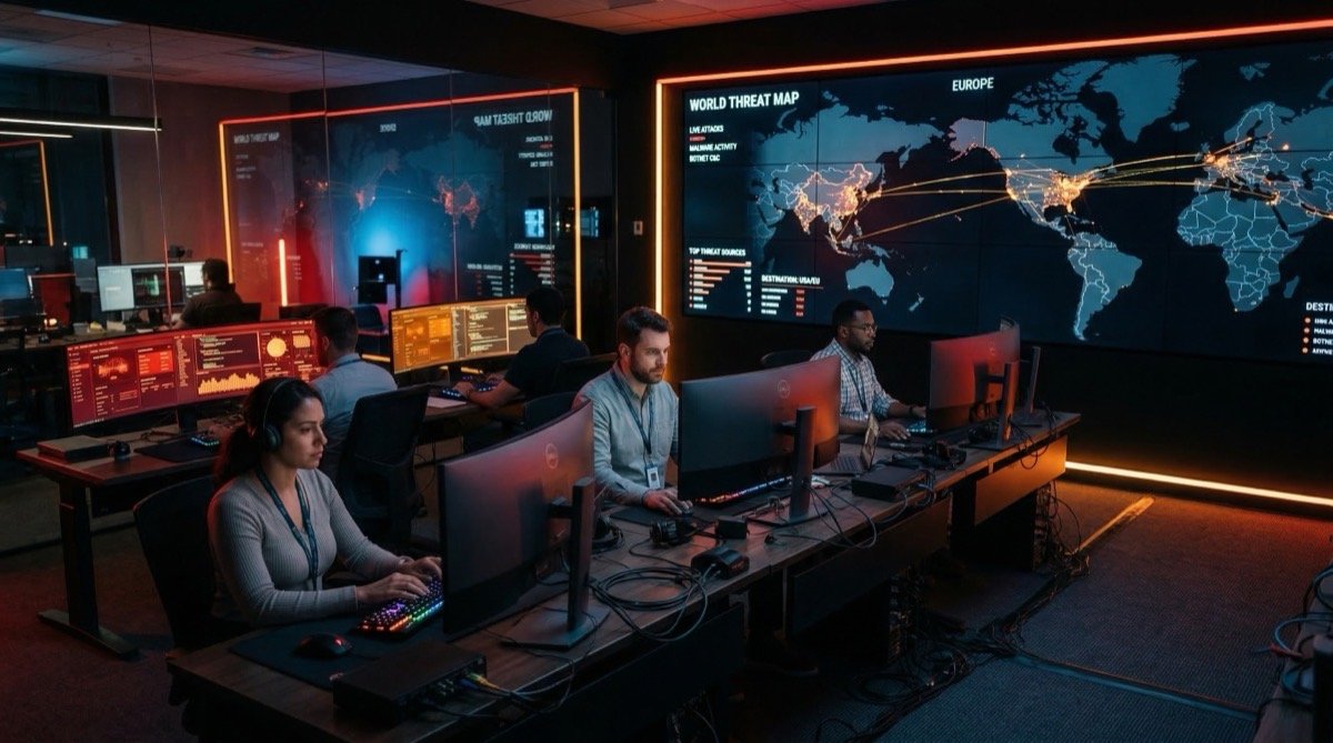 Security operations threat monitoring