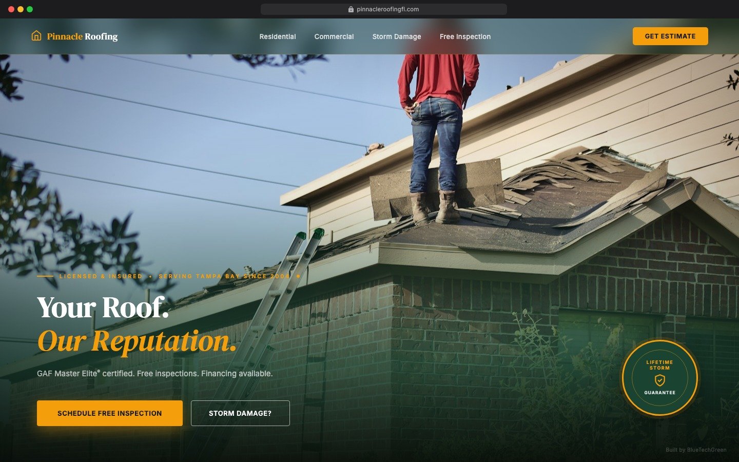 Pinnacle Roofing — roofing